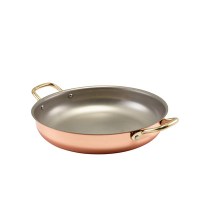 Copper Round Dish 